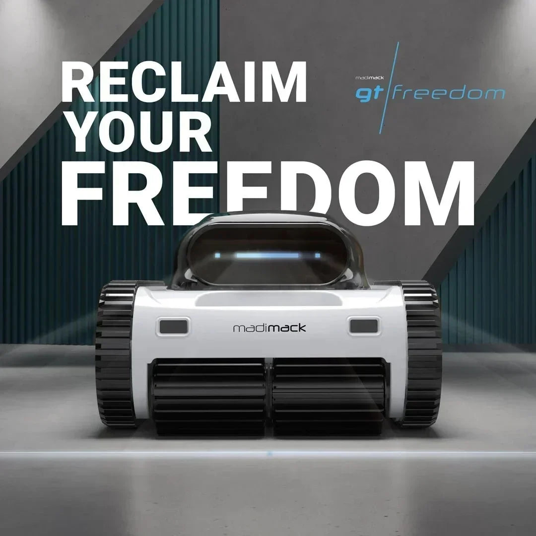 Madimack GT Freedom i80 Cordless Robotic Pool Cleaner – 8-Hour Runtime