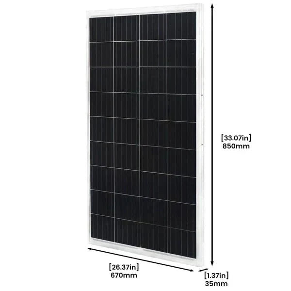 Natures Generator Lithium 3600 Pod With 2 x 100W Monocrystalline Solar Panels