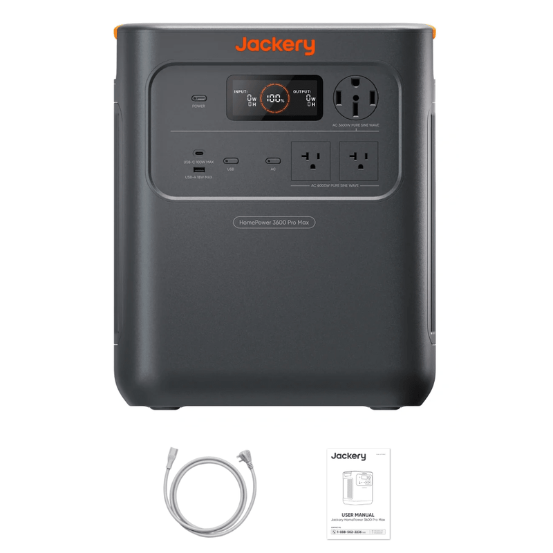 Jackery HomePower 3600 Pro Max Portable Power Station