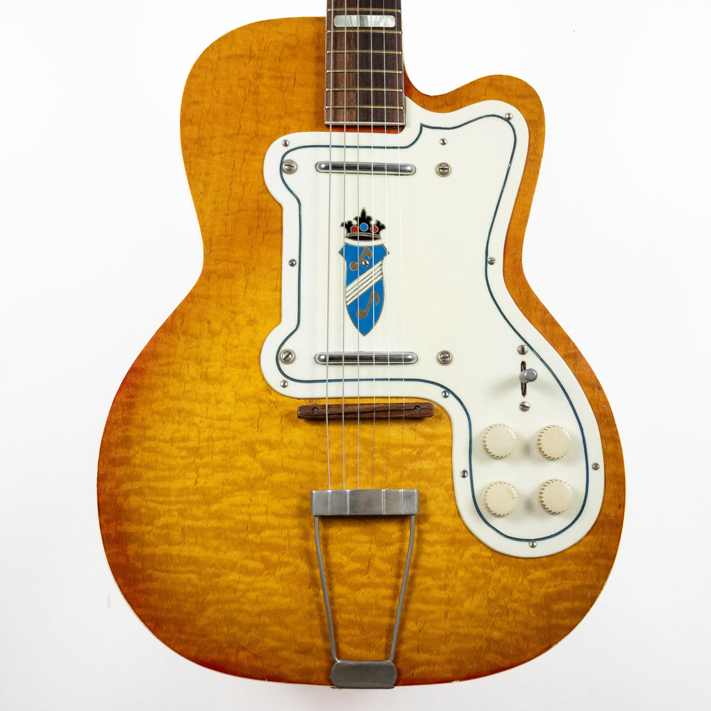 Silvertone Mid '50s Thin Twin Model 1381 Sunburst