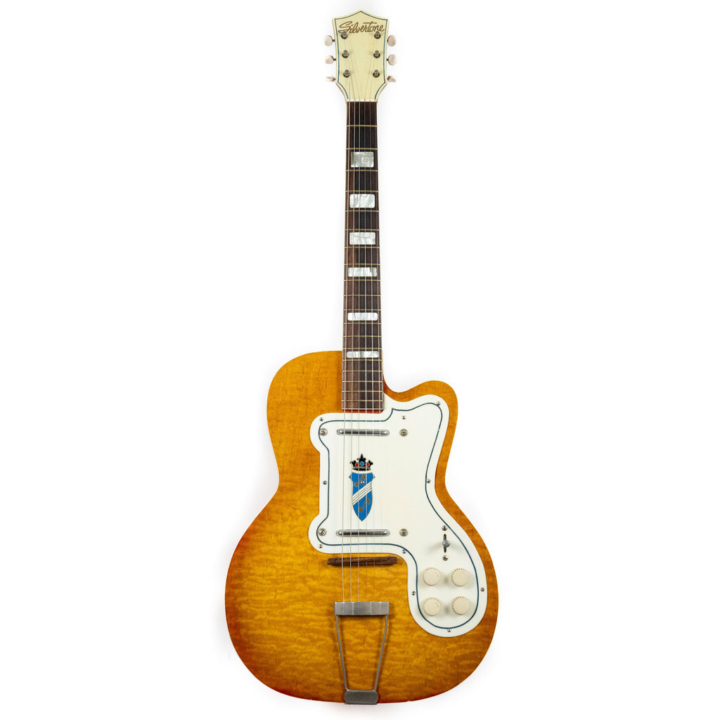 Silvertone Mid '50s Thin Twin Model 1381 Sunburst