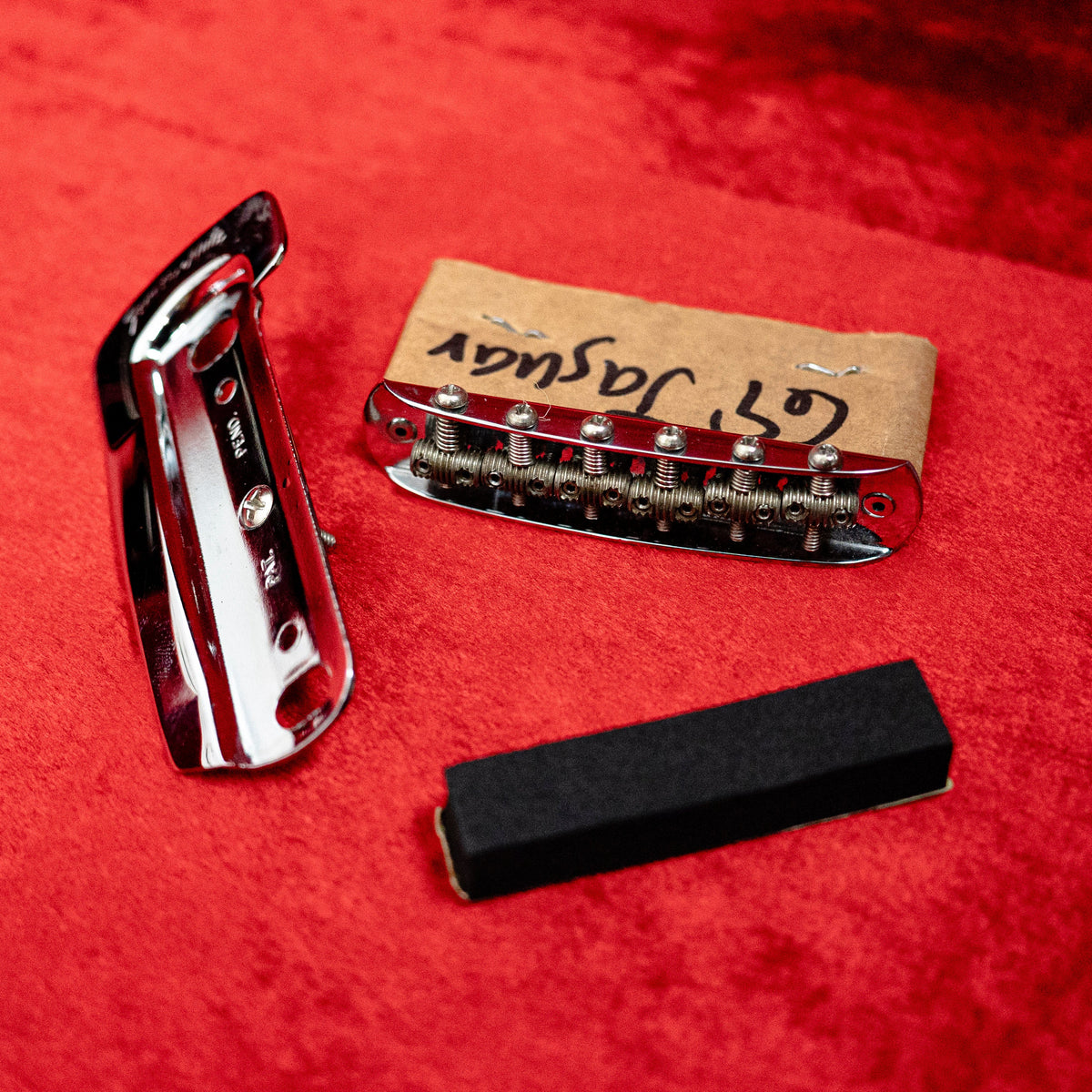 Fender 1969 Jaguar Candy Apple Red (Matching Headstock)