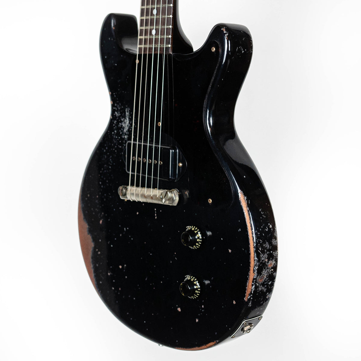 Gibson 1960 Les Paul Junior Double Cut Reissue Ultra Heavy Aged Ebony