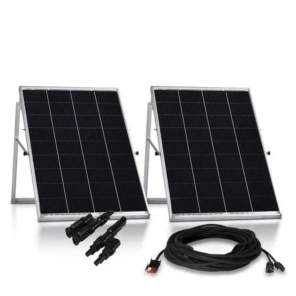 Natures Generator 2 x 100W Monocrystalline Power Panel