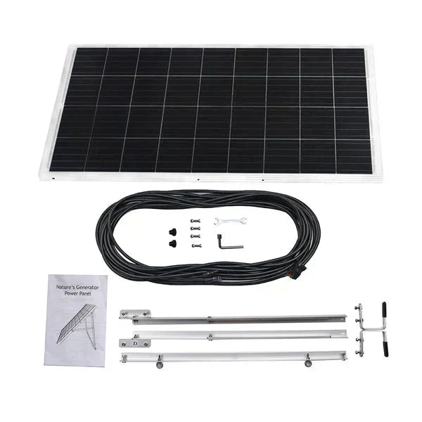 Natures Generator 2 x 100W Monocrystalline Power Panel