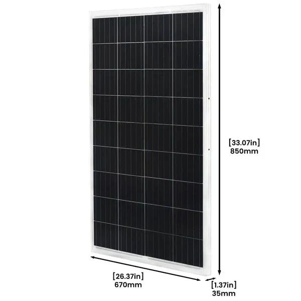 Natures Generator 2 x 100W Monocrystalline Power Panel