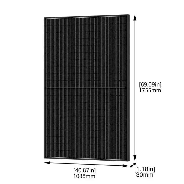 Natures Generator 2 x 410 Watt Monocrystalline Solar Panel