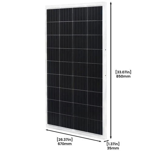Natures Generator Lithium 3600 With Power Pod + 4 x 100W Monocrystalline Solar Panel + Transfer Switch