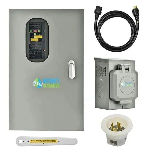 Natures Generator Lithium 6000 Solar Generator With Transfer Switch