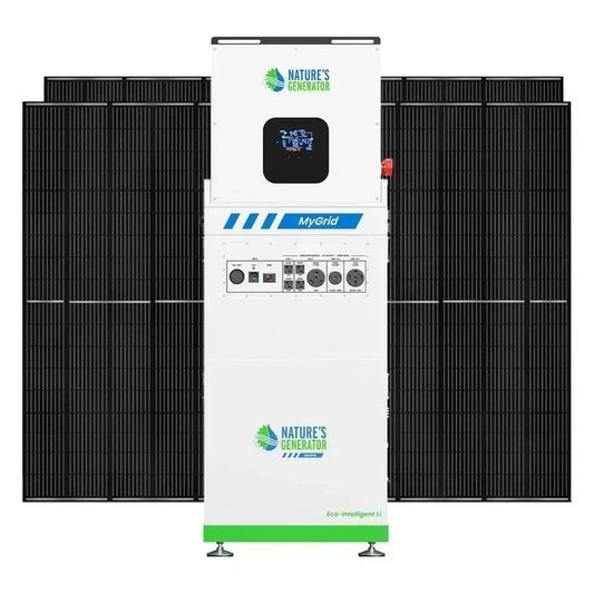Natures Generator MyGrid 10K With 4 x 410W Rigid Solar Panel